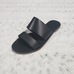 Madewell ONE Strappy Black Sandal size 6 1/2